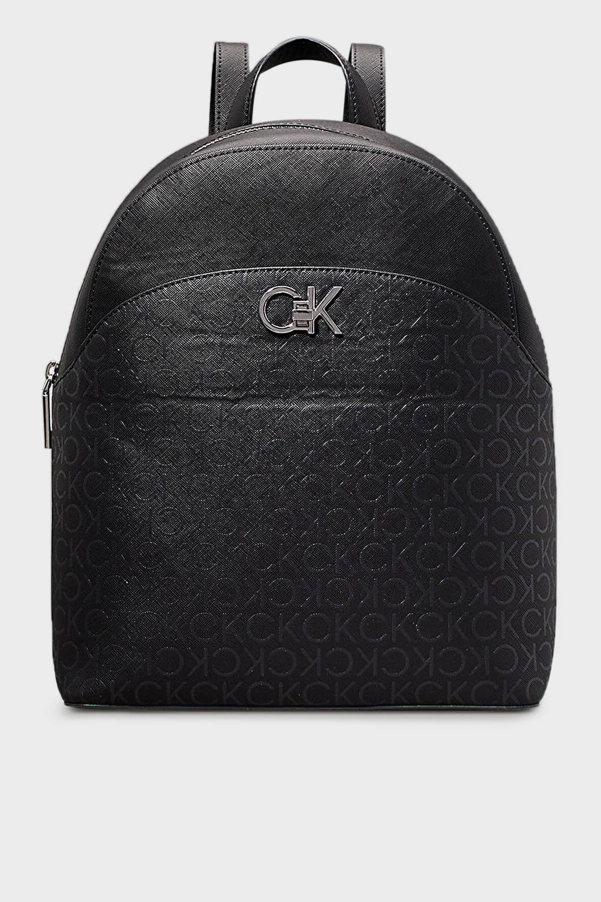 Calvin Klein Logo Baskılı Ayarlanabilir Çift Askılı K60K6125400GM Bayan Sırt Çantası K60K612540 0GM SİYAH - 1