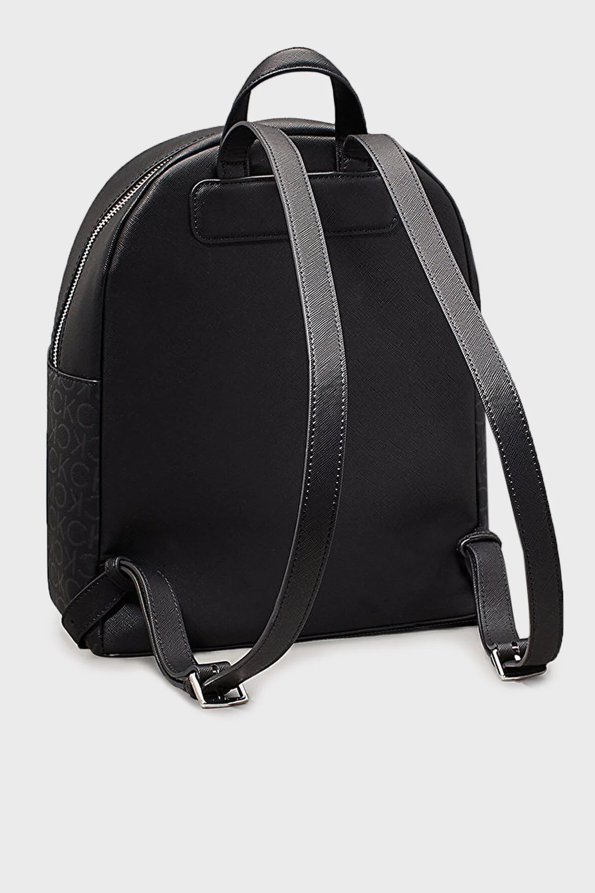 Calvin Klein Logo Baskılı Ayarlanabilir Çift Askılı K60K6125400GM Bayan Sırt Çantası K60K612540 0GM SİYAH - 3