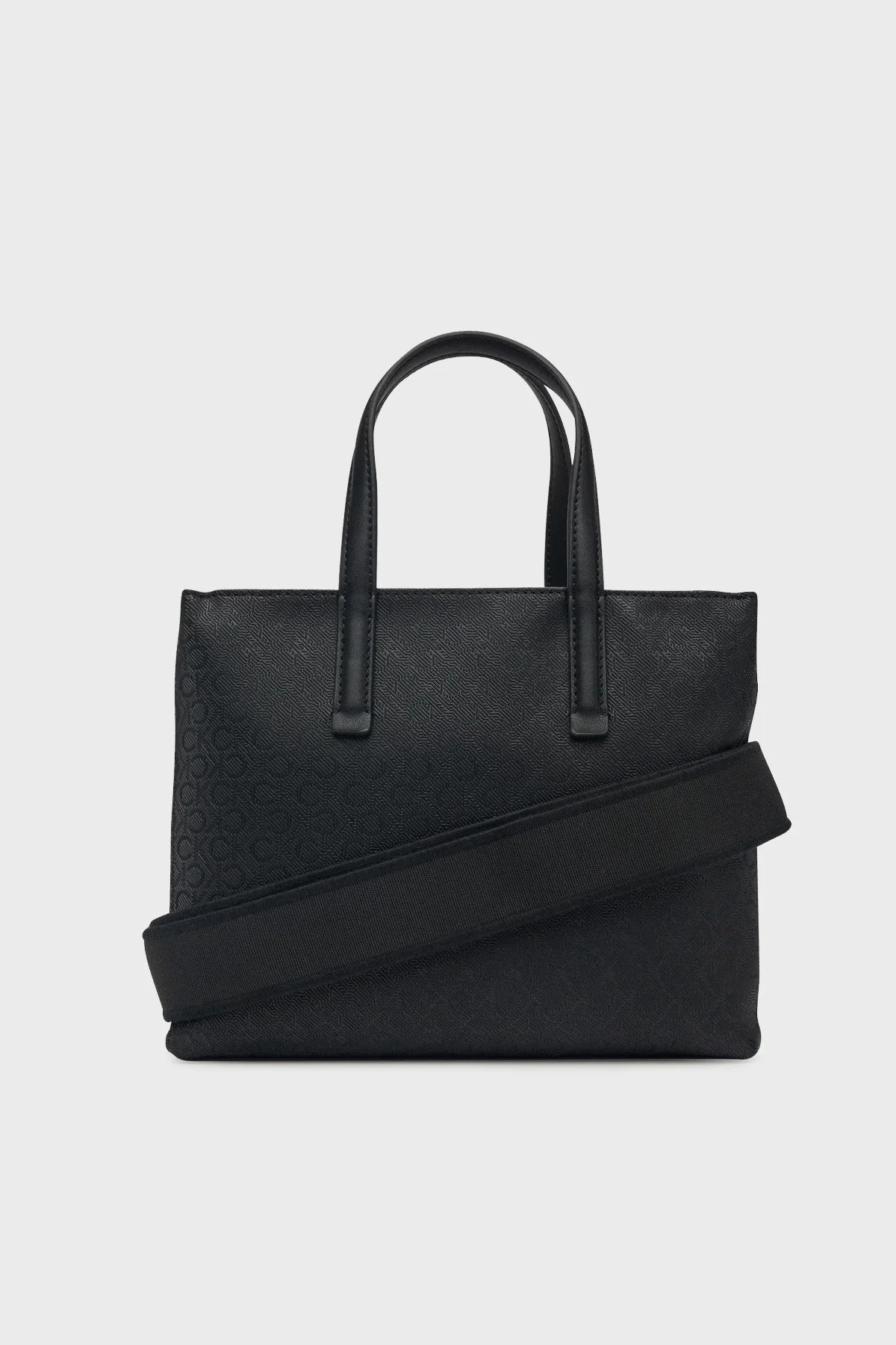 Calvin Klein Logo Baskılı Çıkarılabilir Askılı K60K613023BEH Bayan Çanta K60K613023 BEH SİYAH - 7