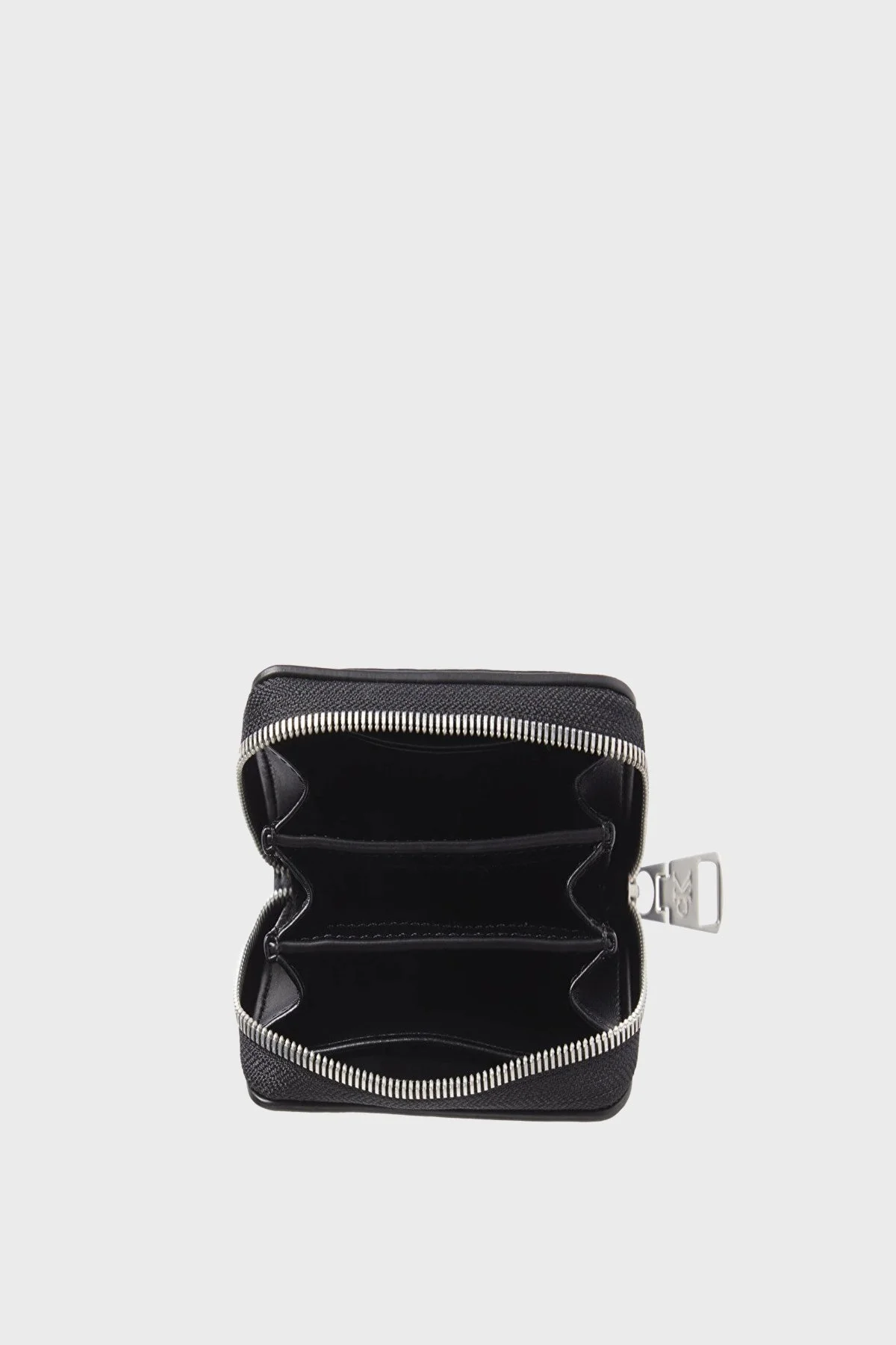 Calvin Klein Logo Baskılı Fermuarlı K60K6072290GL Bayan Cüzdan K60K607229 0GL SİYAH - 3