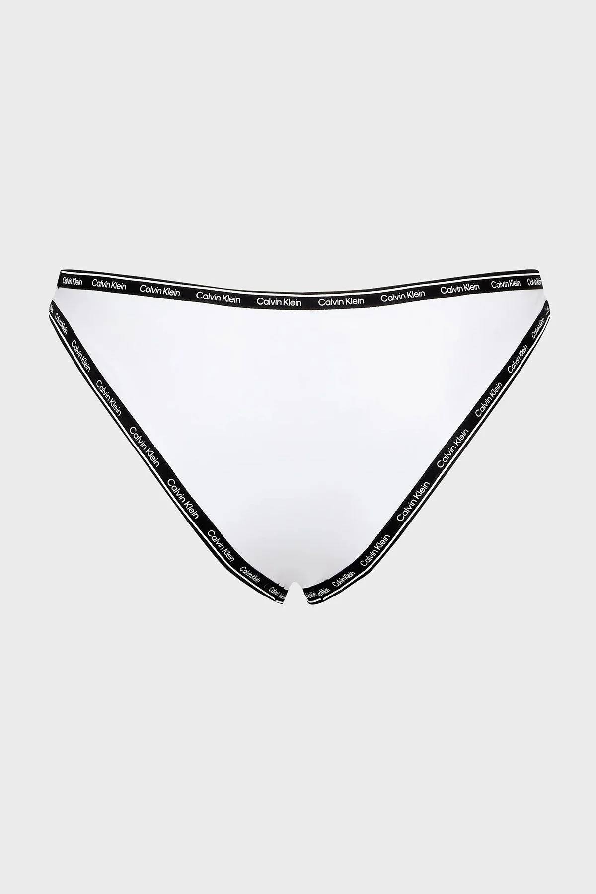 Calvin Klein Logo Baskılı KW0KW01993YCD Bayan Bikini Altı KW0KW01993 YCD BEYAZ - 10