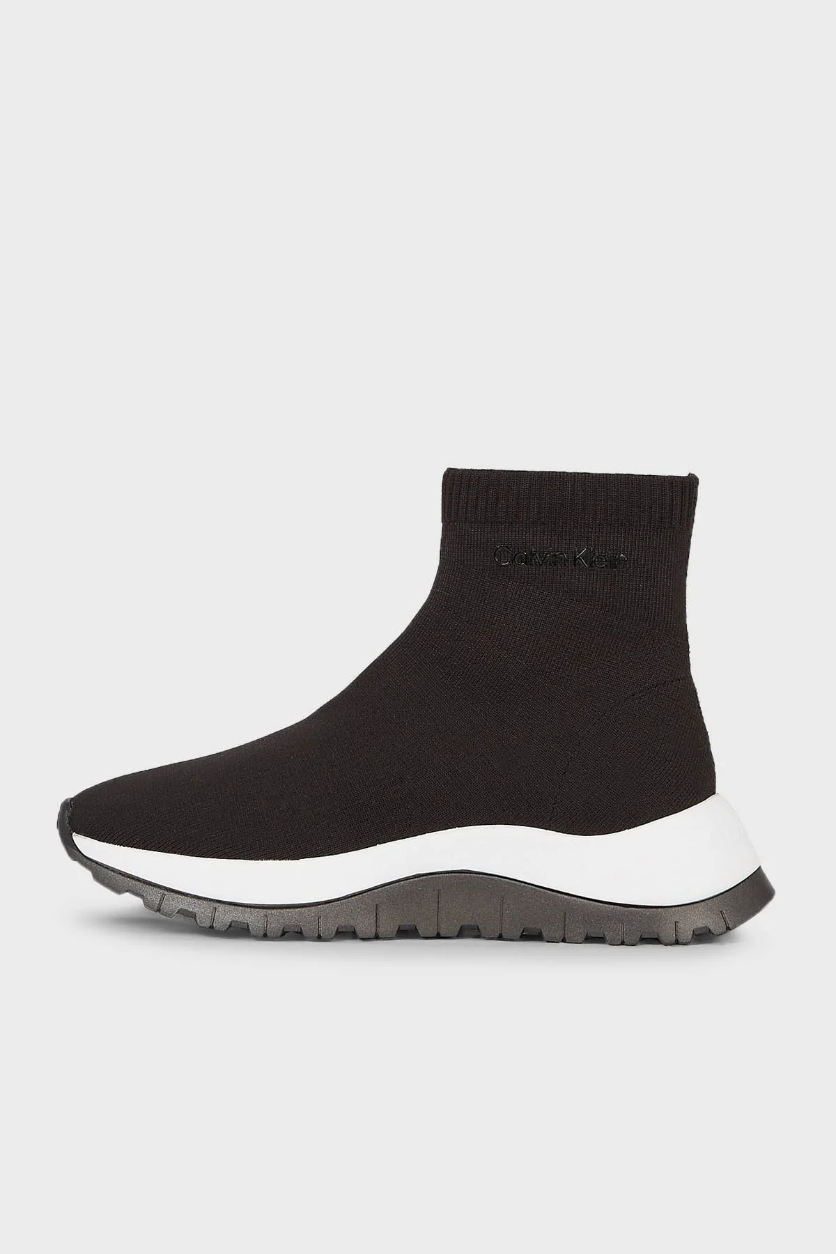 Calvin Klein Logo Detaylı Çorap Stili Bilekli HW0HW01641BEH Bayan Ayakkabı HW0HW01641 BEH SİYAH - 2