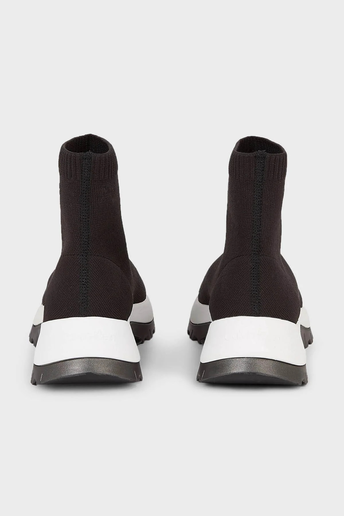 Calvin Klein Logo Detaylı Çorap Stili Bilekli HW0HW01641BEH Bayan Ayakkabı HW0HW01641 BEH SİYAH - 3
