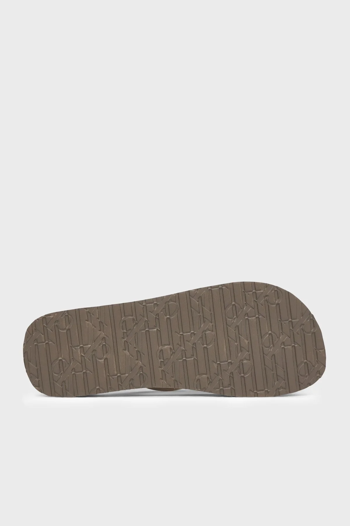 Calvin Klein Logo Detaylı Parmak Arası HW0HW03120PBO Kadın Terlik HW0HW03120 PBO GRİ - 5