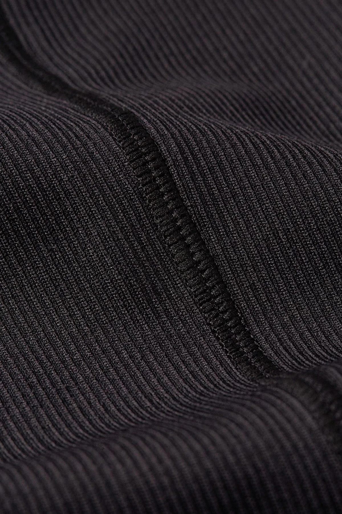 Calvin Klein Logo Detaylı Yüksek Bel Esnek Bayan Tayt 00GWS3L605 BAE SİYAH - 5