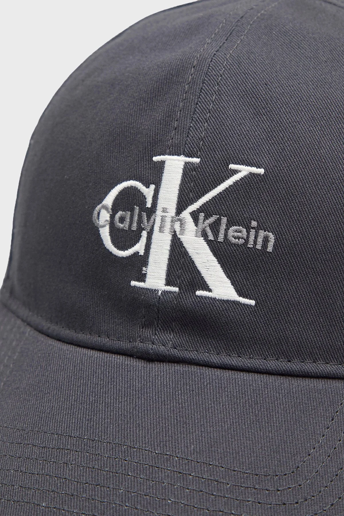 Calvin Klein Logo İşlemeli % 100 Pamuk LV04G5004GCGE Erkek Şapka LV04G5004G CGE LACİVERT - 3