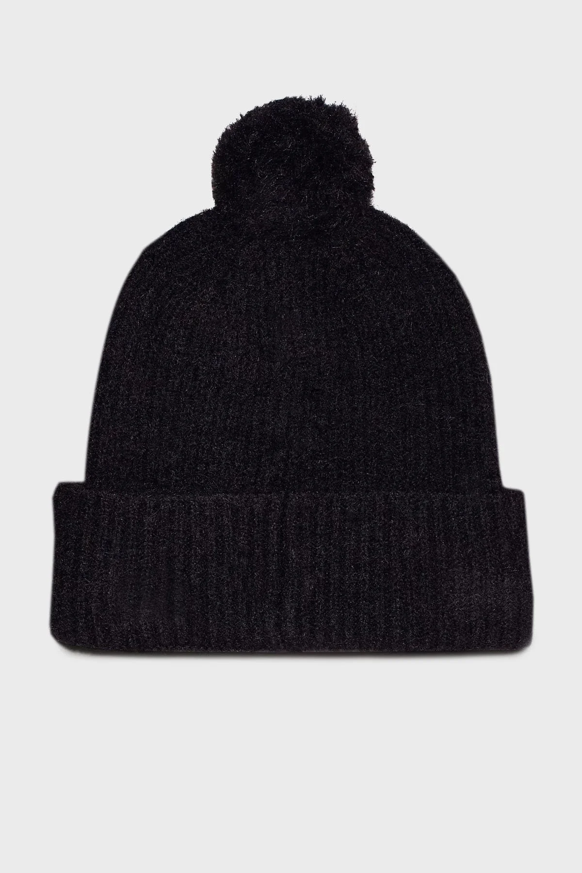 Calvin Klein Logo İşlemeli Yumuşak Ponponlu Örgü K60K612586BEH Bayan Bere K60K612586 BEH SİYAH - 3