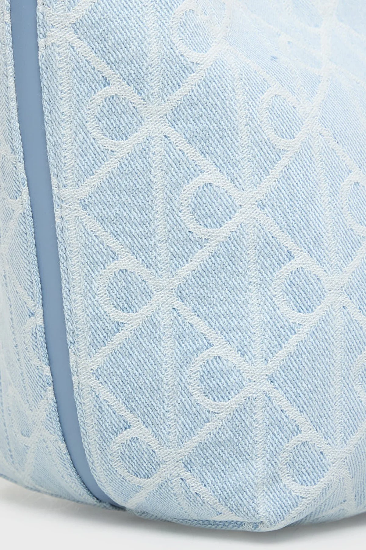 Calvin Klein Logo Nakışlı Ayarlanabilir Askılı LV04F3432GYBZ Bayan Çanta LV04F3432G YBZ MAVİ - 4