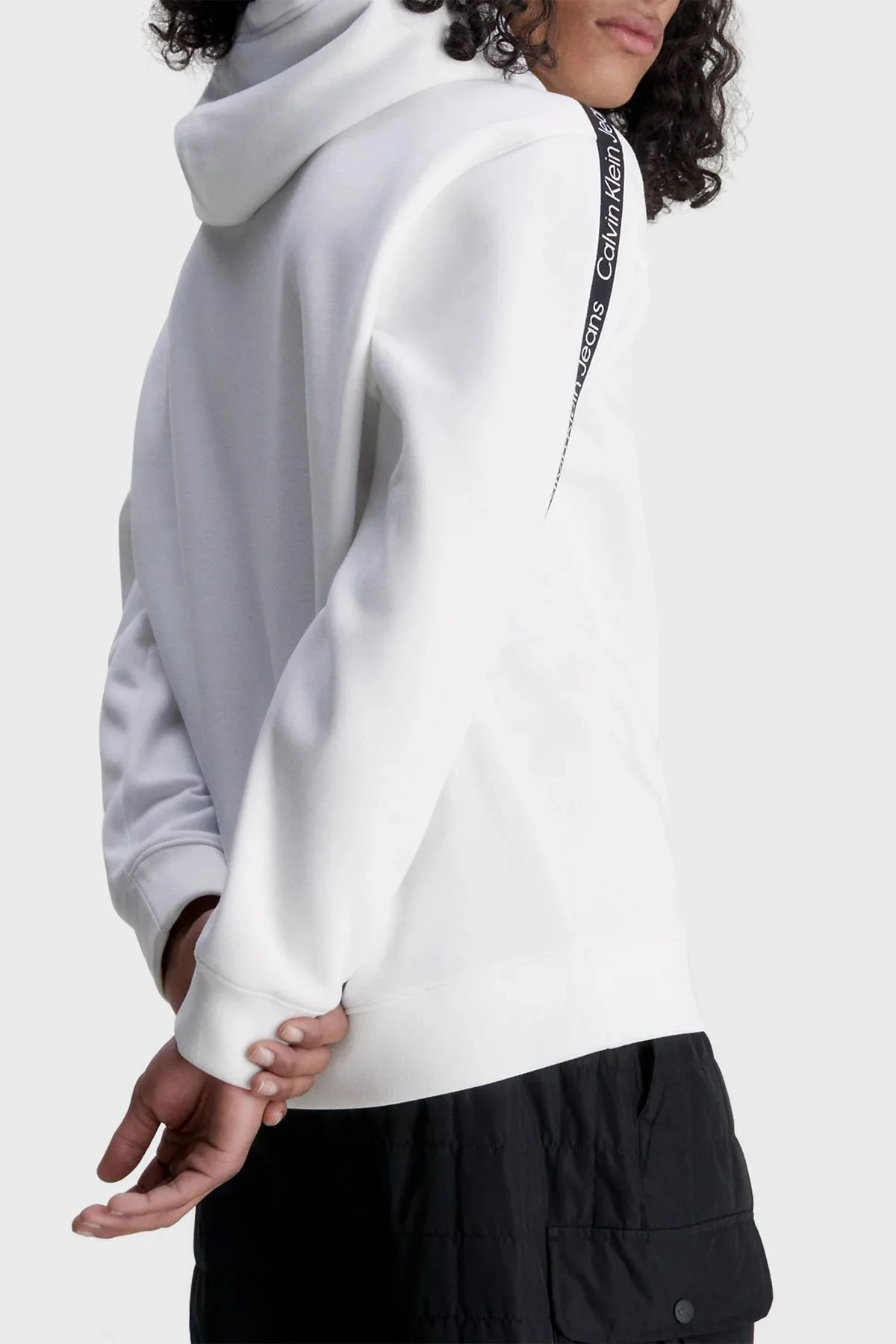 Calvin Klein Erkek Sweat J30J323429 YAF BEYAZ - 3