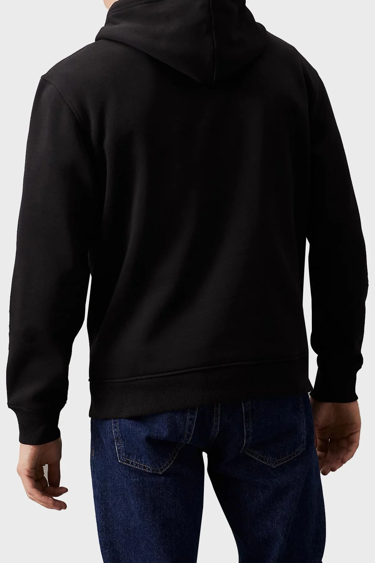 Calvin Klein Logo Şeritli Regular Fit J30J325632BEH Erkek Sweat J30J325632 BEH SİYAH - 2