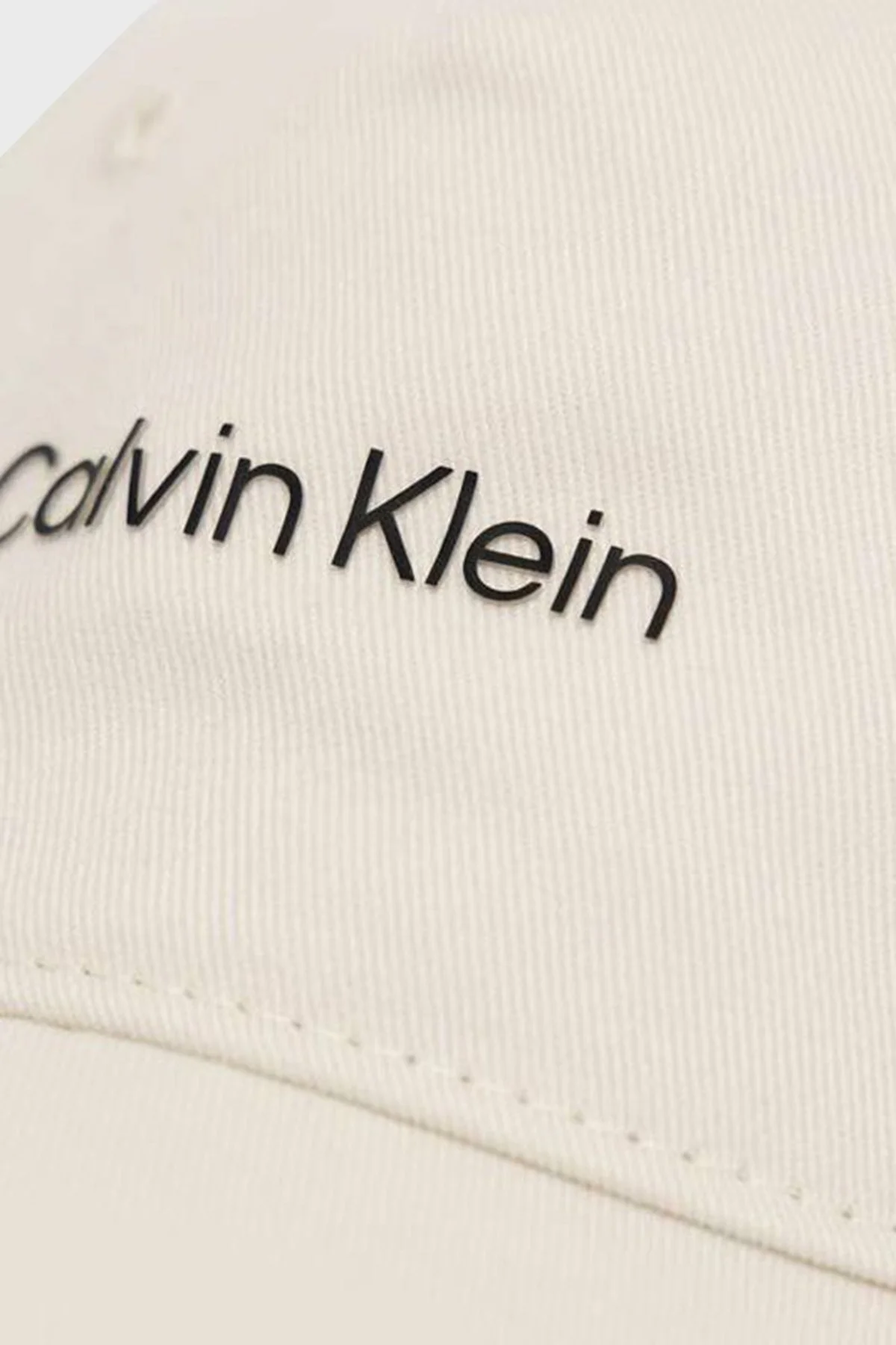 Calvin Klein Logolu 0000PX031267U Unisex Şapka 0000PX0312 67U BEJ - 2