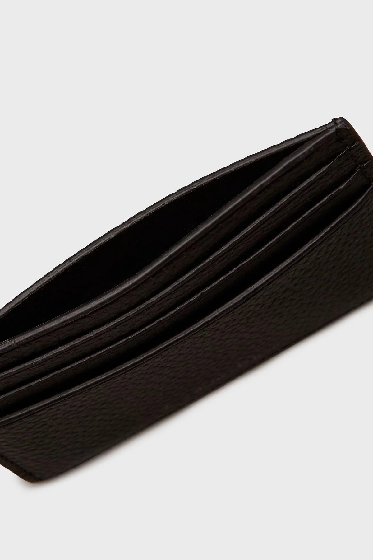 Calvin Klein Logolu % 100 Deri K50K507389BAX Erkek Kartlık K50K507389 BAX SİYAH - 11