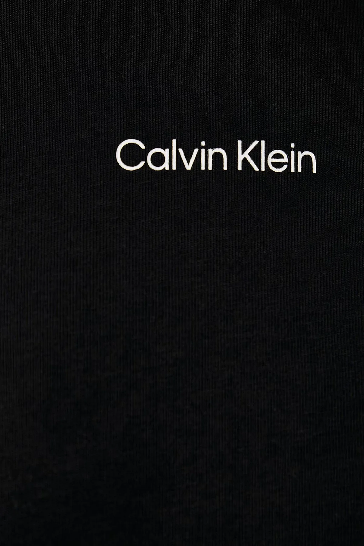 Calvin Klein Logolu % 100 Pamuk Bisiklet Yaka LV04RH821GUB1 Erkek T Shirt LV04RH821G UB1 Siyah - 5