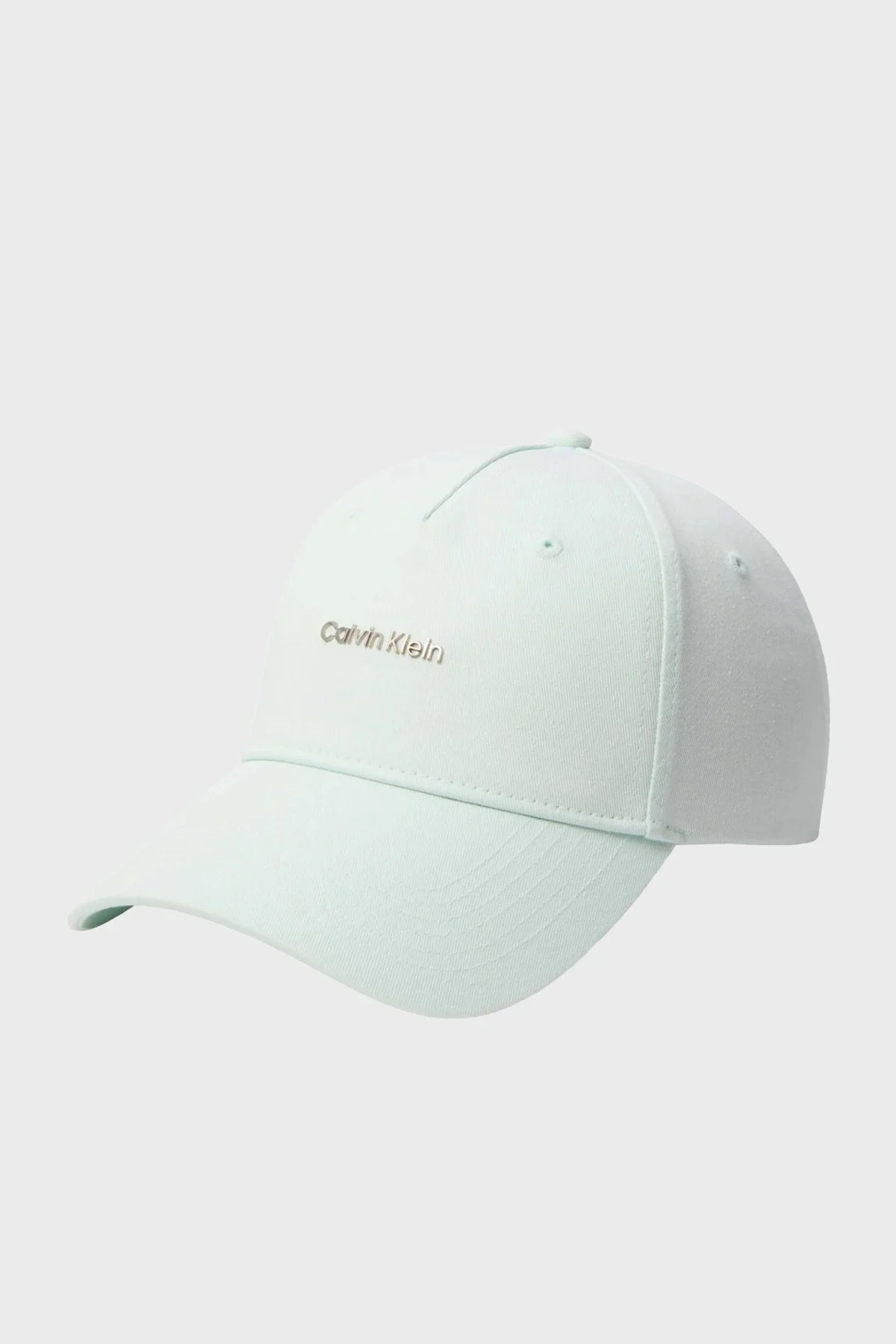 Calvin Klein Logolu % 100 Pamuk LV04F5072GU3L Kadın Şapka LV04F5072G U3L MİNT - 1