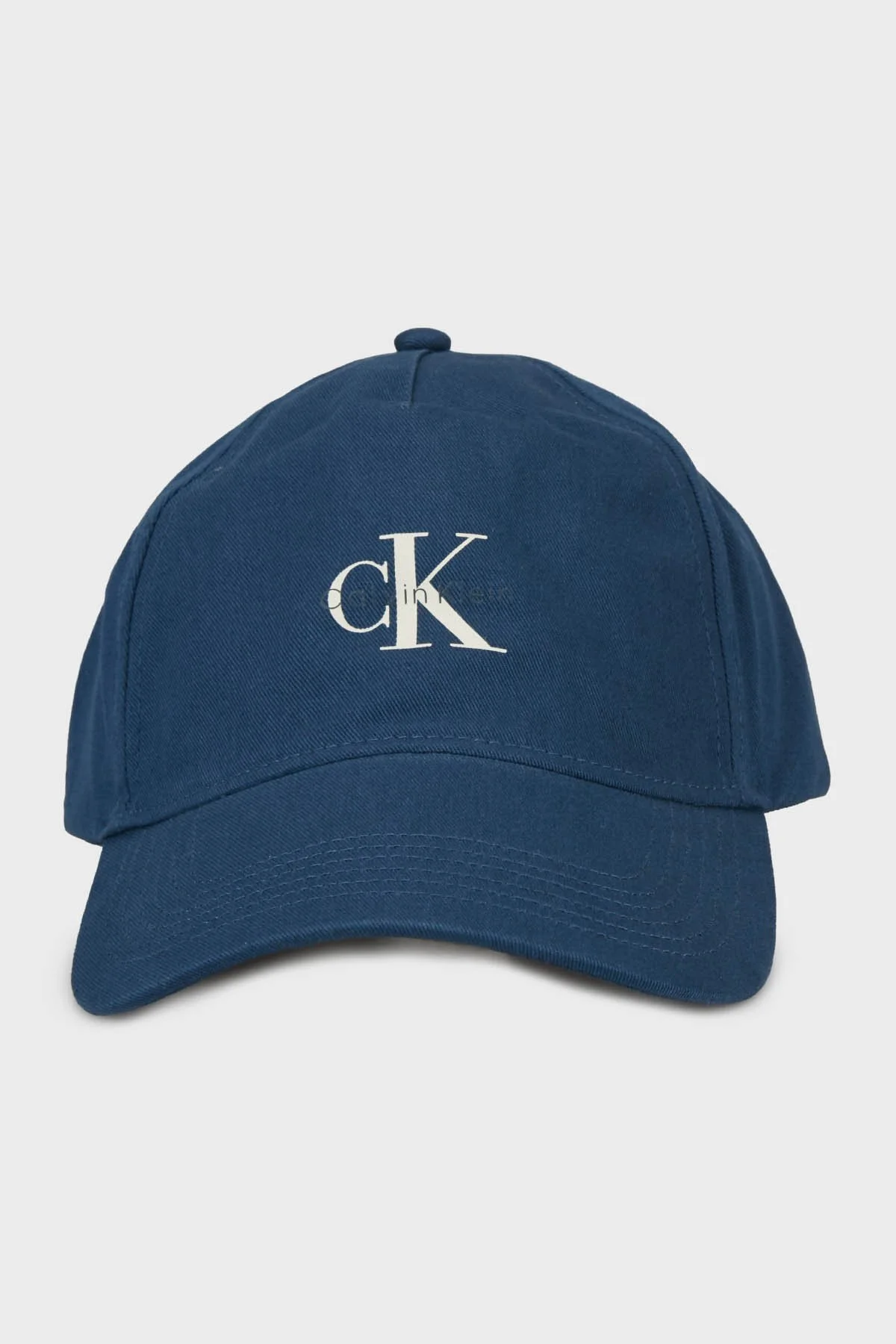 Calvin Klein Logolu % 100 Pamuk LV04G5032GCGJ Erkek Şapka LV04G5032G CGJ LACİVERT - 1