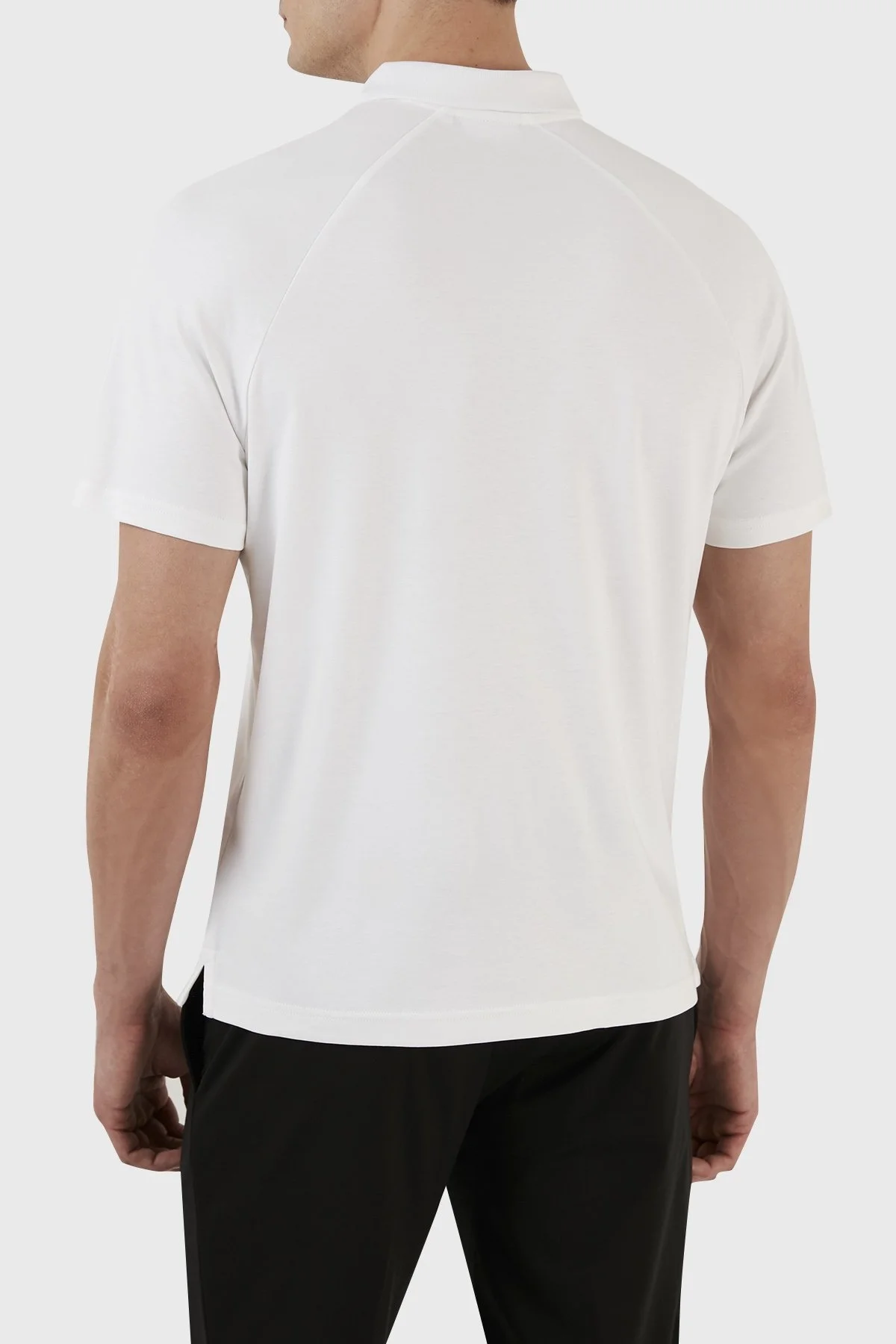 Calvin Klein Logolu % 100 Pamuk Regular Fit K10K110788YAF Erkek Polo T Shirt K10K110788 YAF BEYAZ - 6