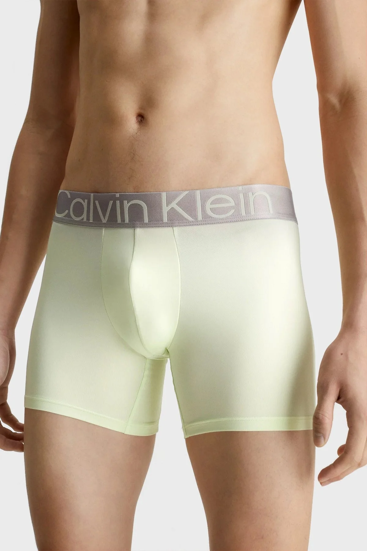 Calvin Klein Logolu Pamuklu 3 Pack 000NB3075AC7U Erkek Boxer 000NB3075A C7U SİYAH - 2