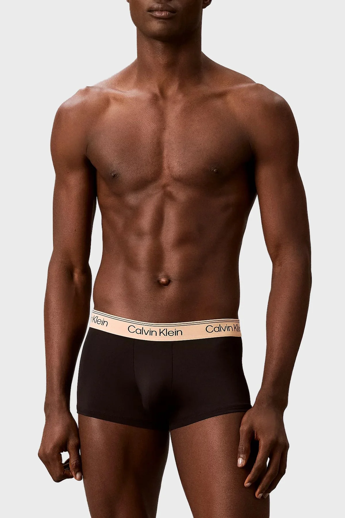 Calvin Klein Logolu 3 Pack LV00NB44093ZZ Erkek Boxer LV00NB4409 3ZZ SİYAH - 2