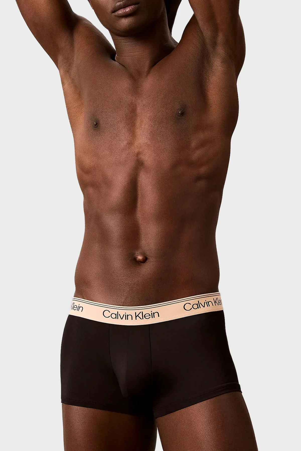 Calvin Klein Logolu 3 Pack LV00NB44093ZZ Erkek Boxer LV00NB4409 3ZZ SİYAH - 5