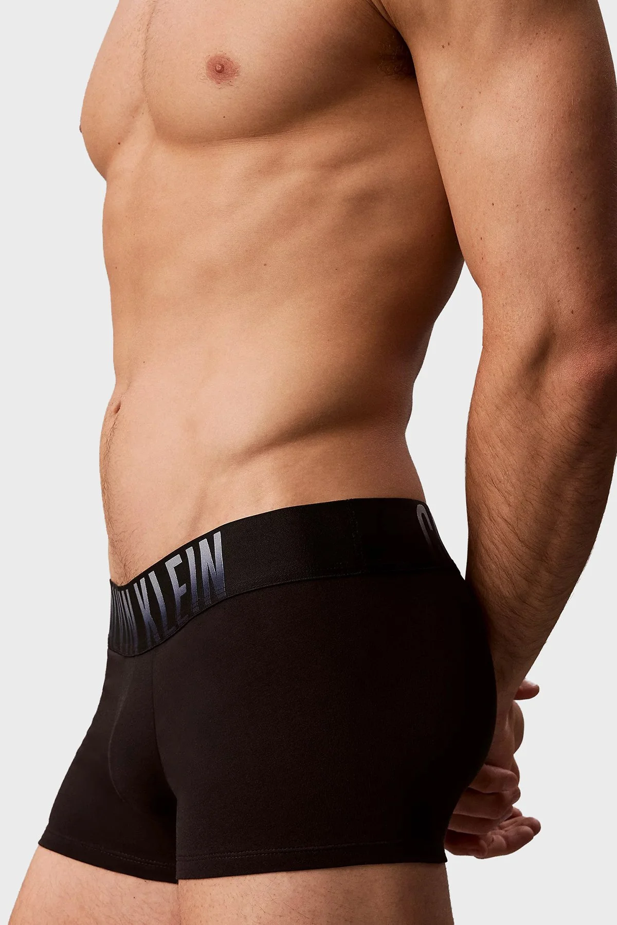 Calvin Klein Logolu 3 Pack LV00NB46266D4 Erkek Boxer LV00NB4626 6D4 Siyah - 6