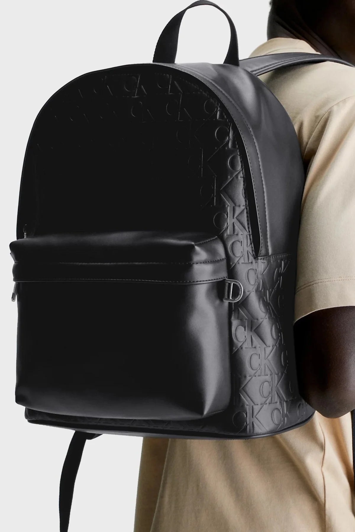 Calvin Klein Logolu Ayarlanabilir Askılı K50K5114940GK Erkek Sırt Çantası K50K511494 0GK SİYAH - 3
