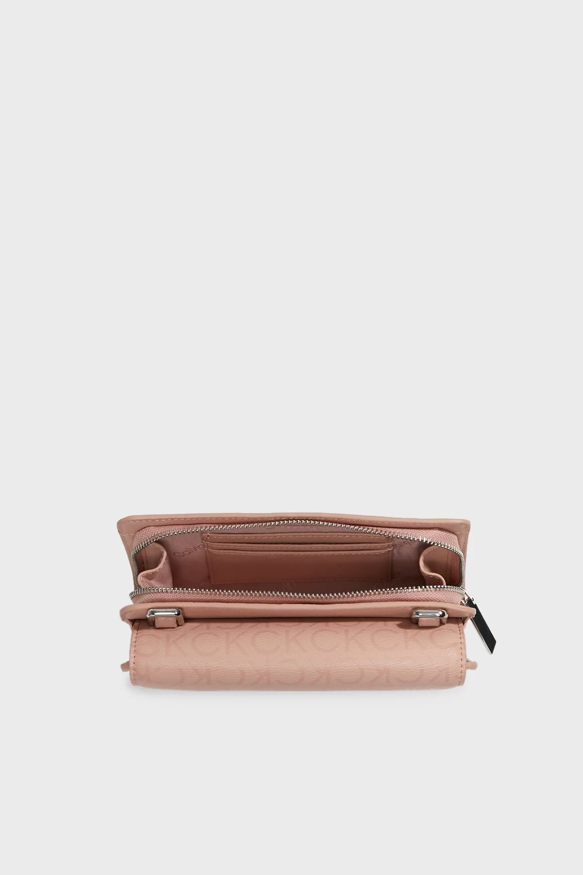 Calvin Klein Logolu Ayarlanabilir Askılı K60K6104810J1 Bayan Çanta K60K610481 0J1 PUDRA - 3