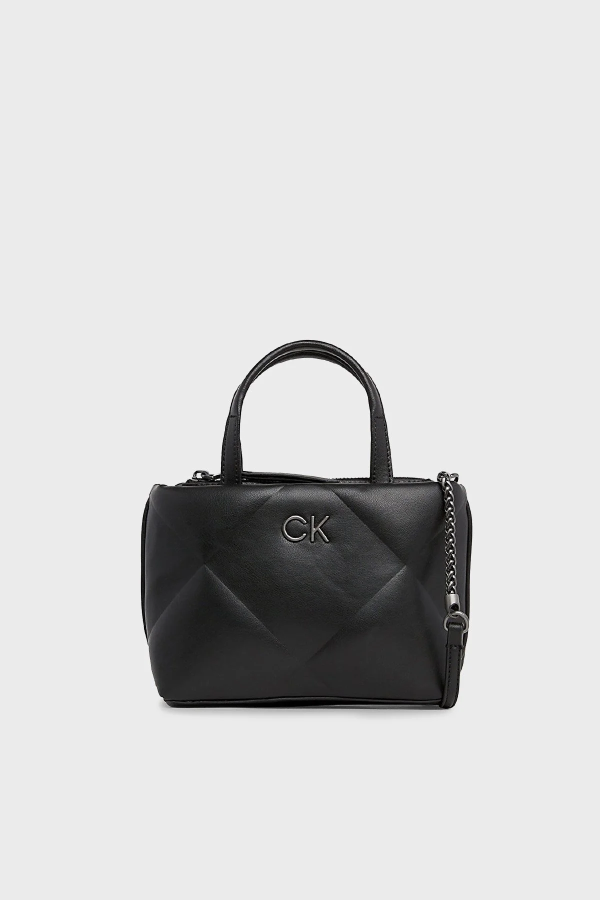 Calvin Klein Logolu Ayarlanabilir Askılı K60K611340BEH Bayan Çanta K60K611340 BEH SİYAH - 1