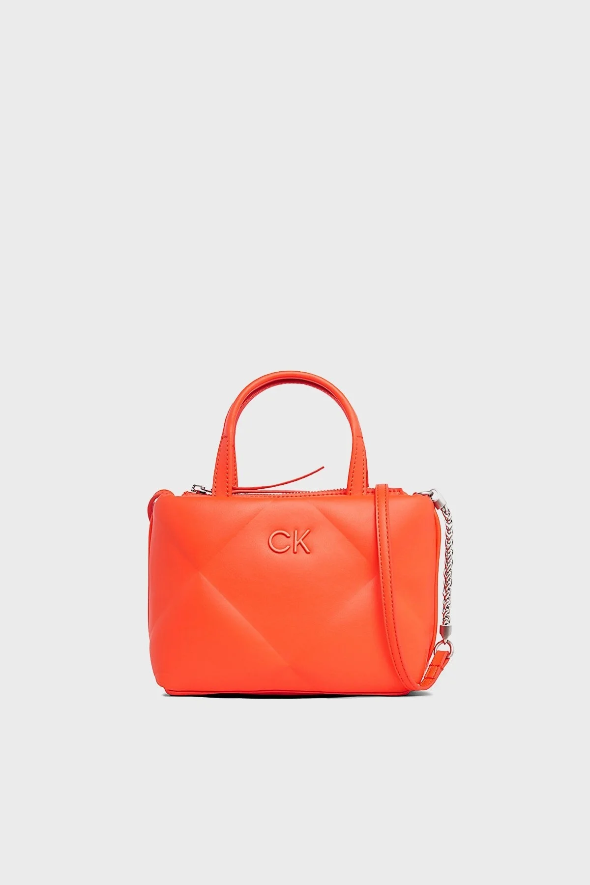 Calvin Klein Logolu Ayarlanabilir Askılı K60K611340SA3 Bayan Çanta K60K611340 SA3 TURUNCU - 1