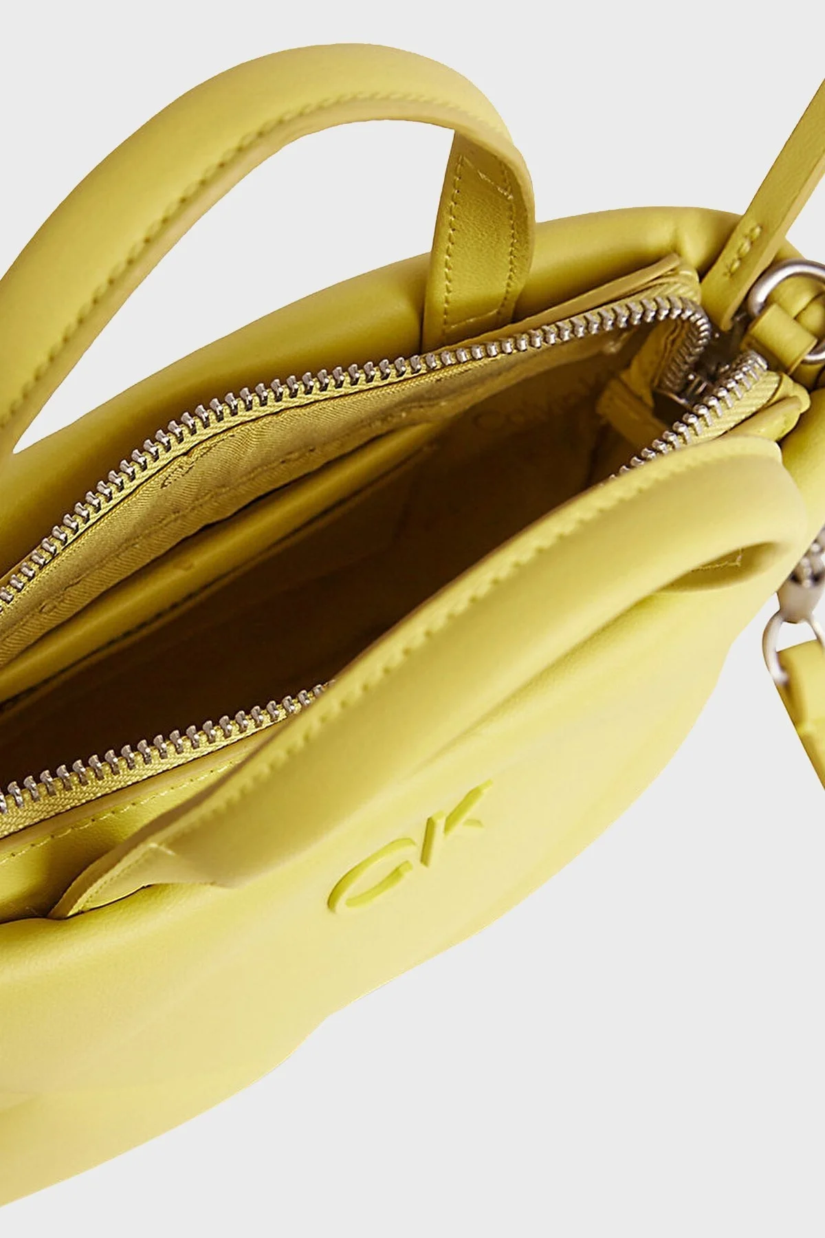 Calvin Klein Logolu Ayarlanabilir Askılı K60K611340ZAV Bayan Çanta K60K611340 ZAV Olive - 5