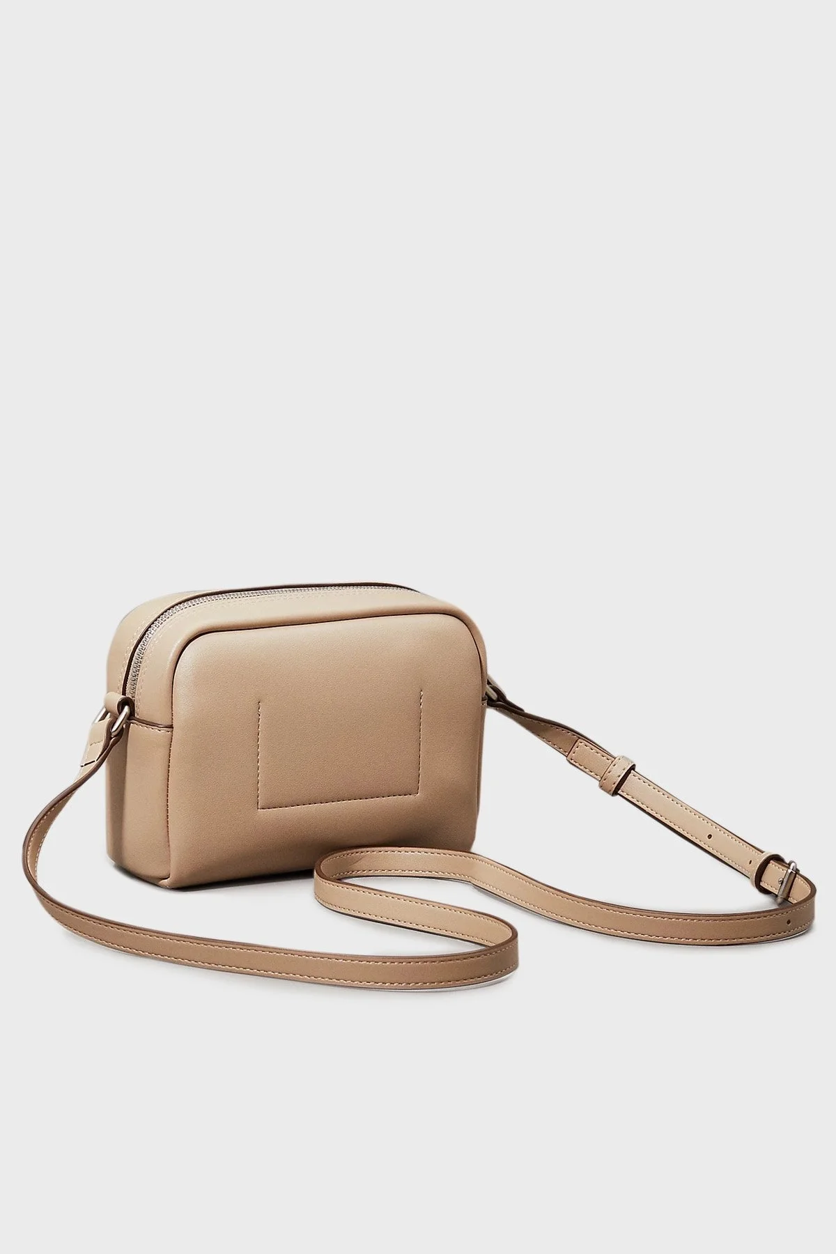 Calvin Klein Logolu Ayarlanabilir Askılı K60K612220PBF Bayan Çanta K60K612220 PBF BEJ - 10