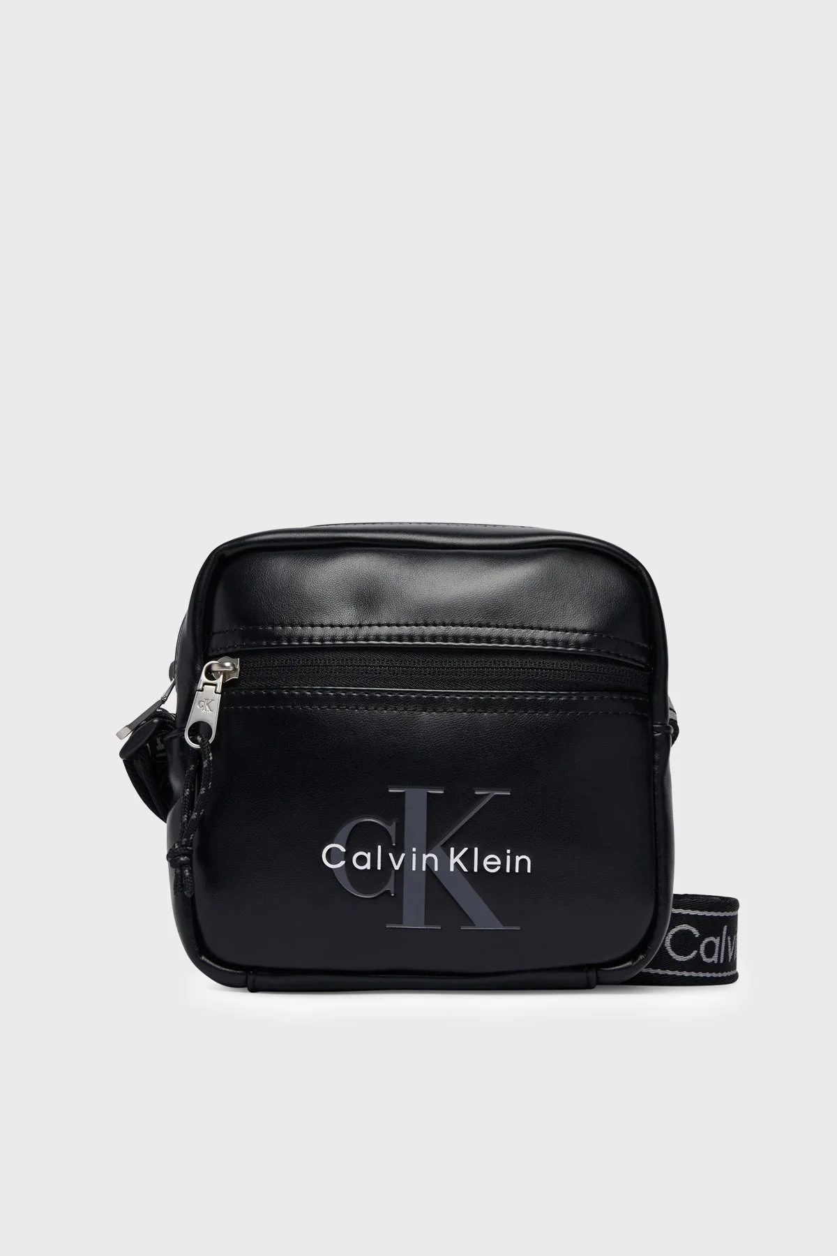 Calvin Klein Logolu Ayarlanabilir Askılı LV04D3445GUB1 Erkek Çanta LV04D3445G UB1 SİYAH - 1