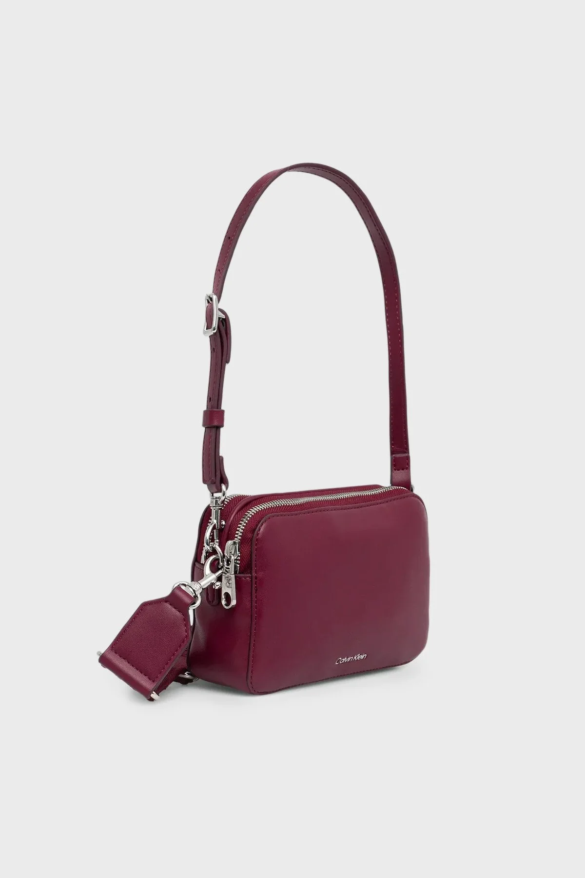 Calvin Klein Logolu Ayarlanabilir Askılı LV04F3165GZ1K Bayan Çanta LV04F3165G Z1K MOR - 2