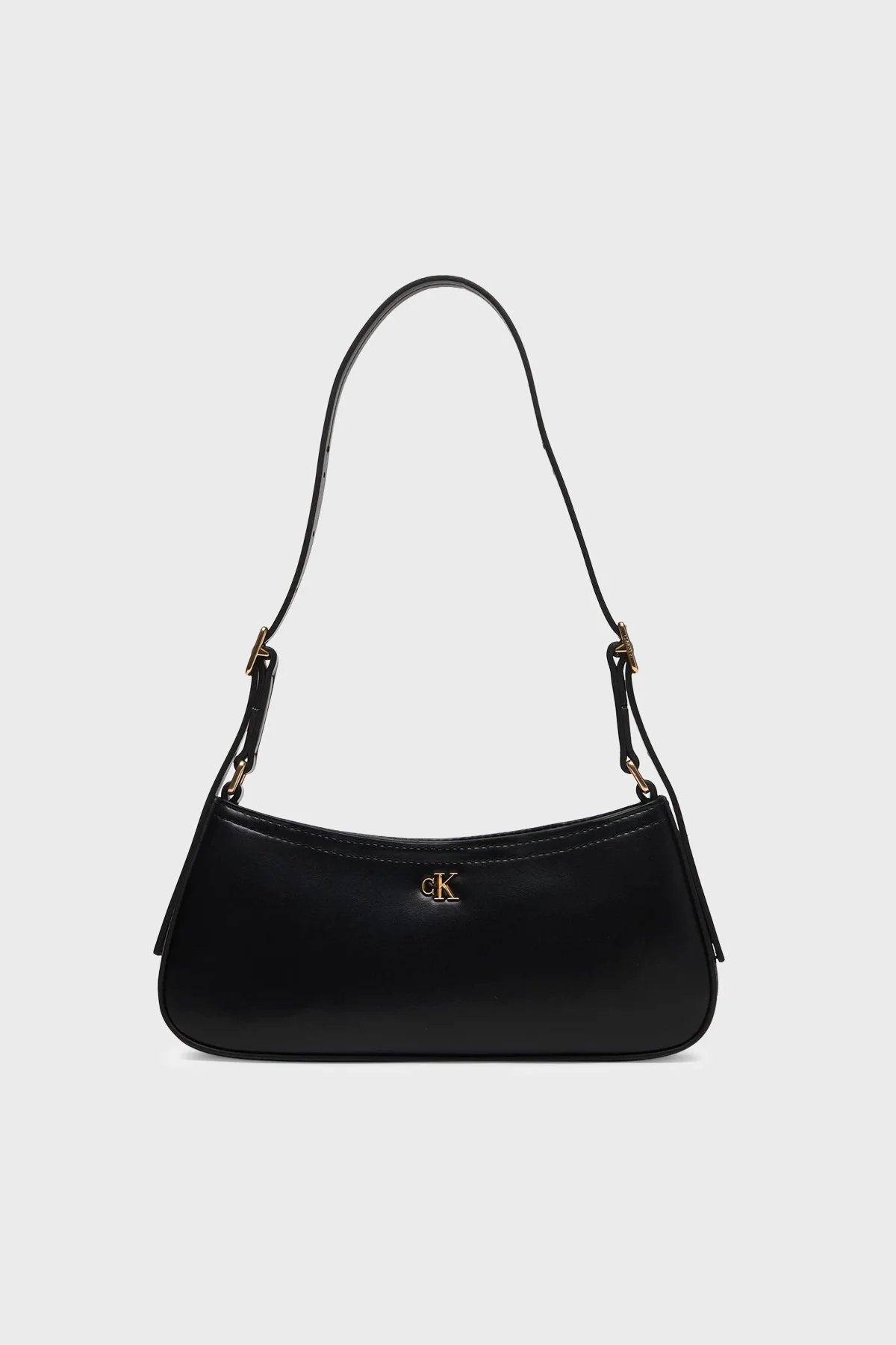 Calvin Klein Logolu Ayarlanabilir Askılı LV04F3170GUB1 Bayan Çanta LV04F3170G UB1 SİYAH - 1