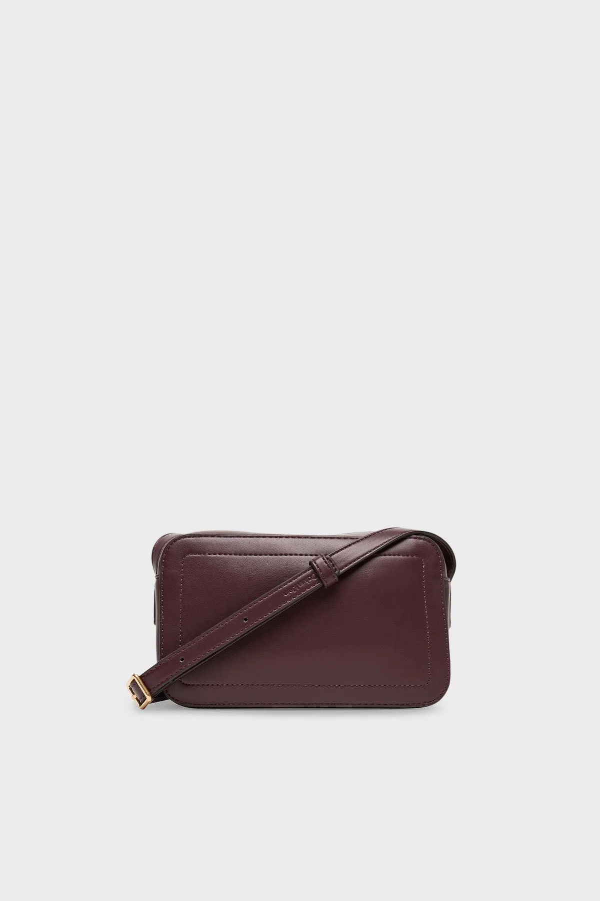 Calvin Klein Logolu Ayarlanabilir Askılı LV04F3220GBAP Bayan Çanta LV04F3220G BAP BORDO - 3