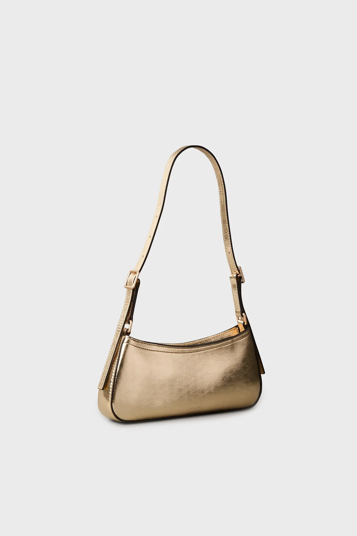 Calvin Klein Logolu Ayarlanabilir Askılı LV04F3304G3JG Bayan Çanta LV04F3304G 3JG GOLD - 3