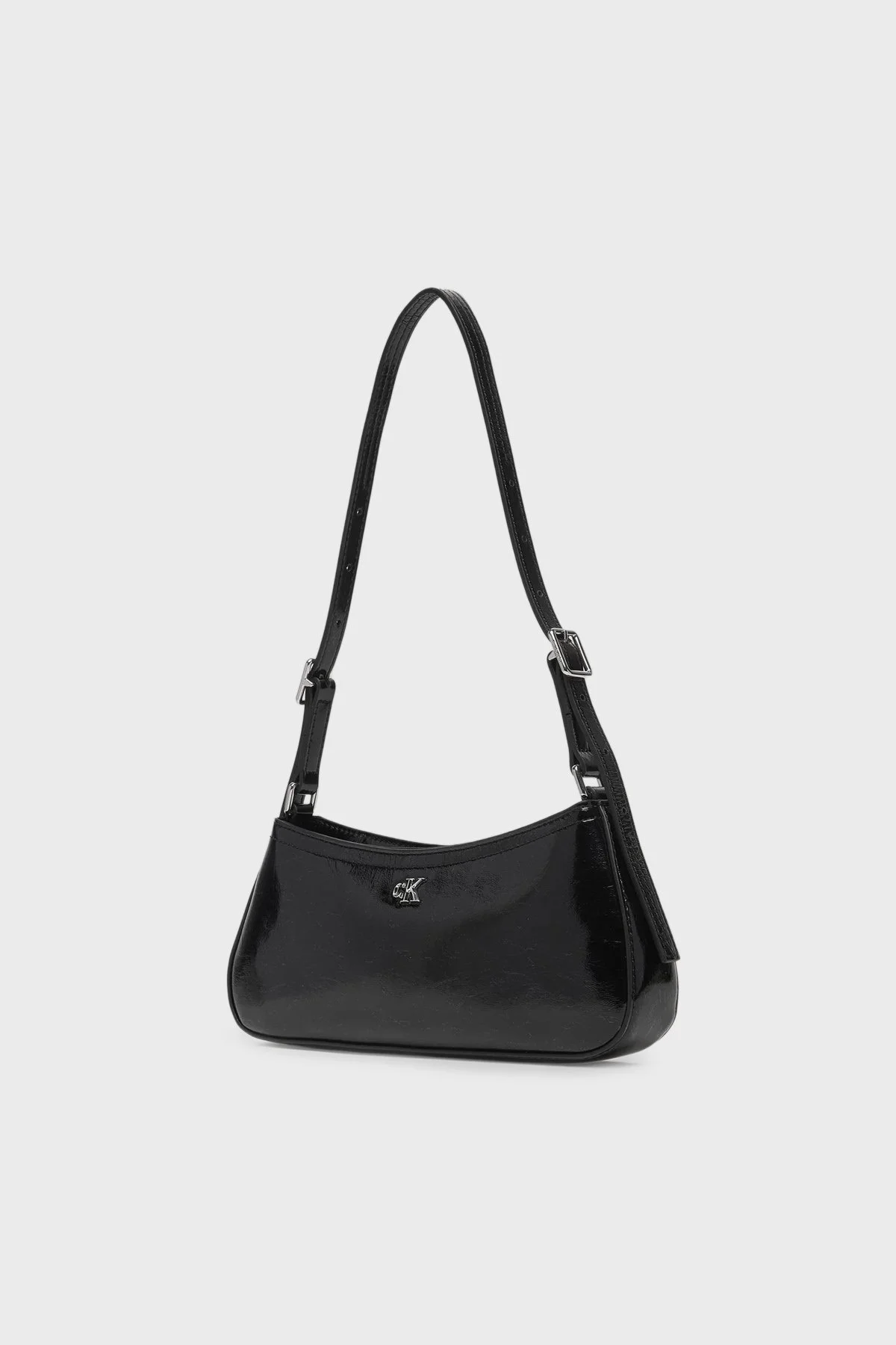 Calvin Klein Logolu Ayarlanabilir Askılı LV04F3304GUB1 Bayan Çanta LV04F3304G UB1 SİYAH - 4