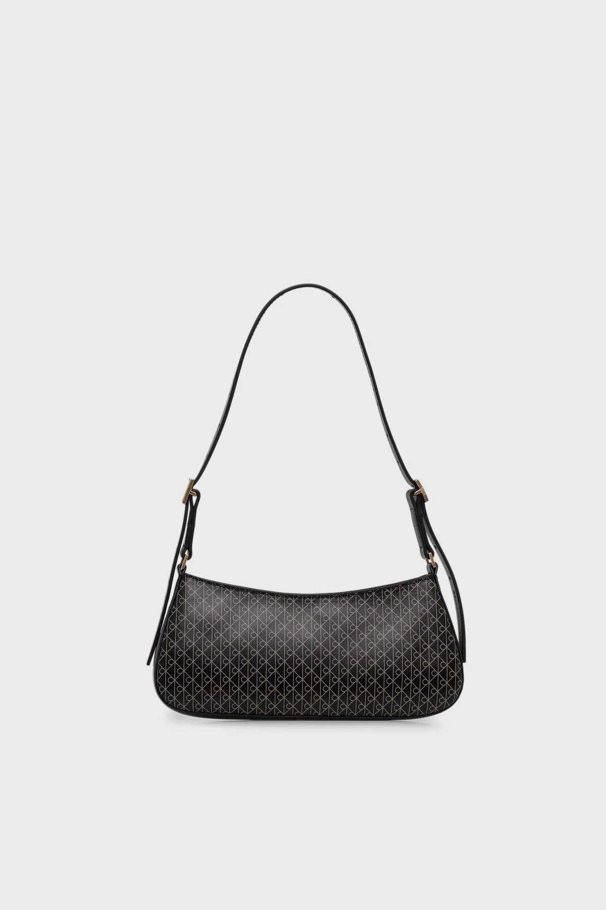 Calvin Klein Logolu Ayarlanabilir Askılı LV04F3324G2XA Bayan Çanta LV04F3324G 2XA SİYAH - 1