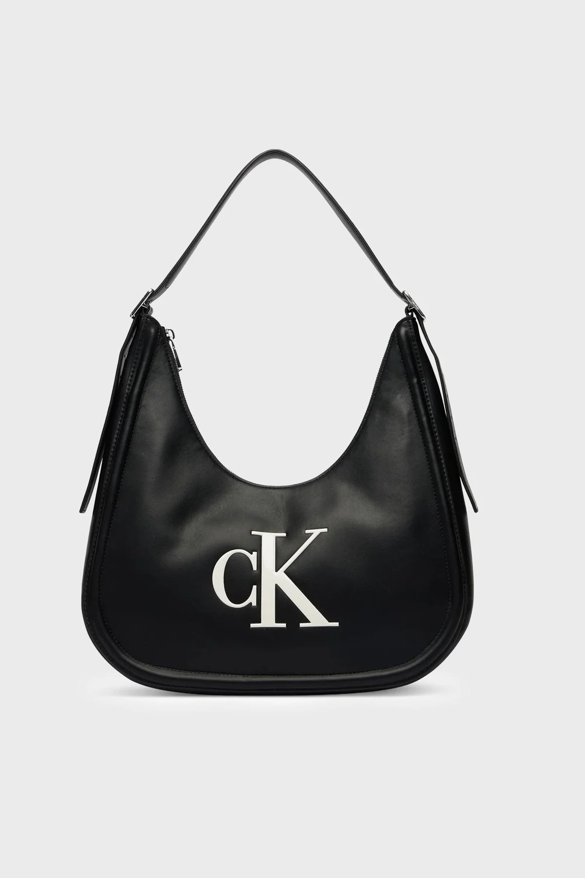 Calvin Klein Logolu Ayarlanabilir Askılı LV04F3427G3L2 Kadın Çanta LV04F3427G 3L2 SİYAH - 1