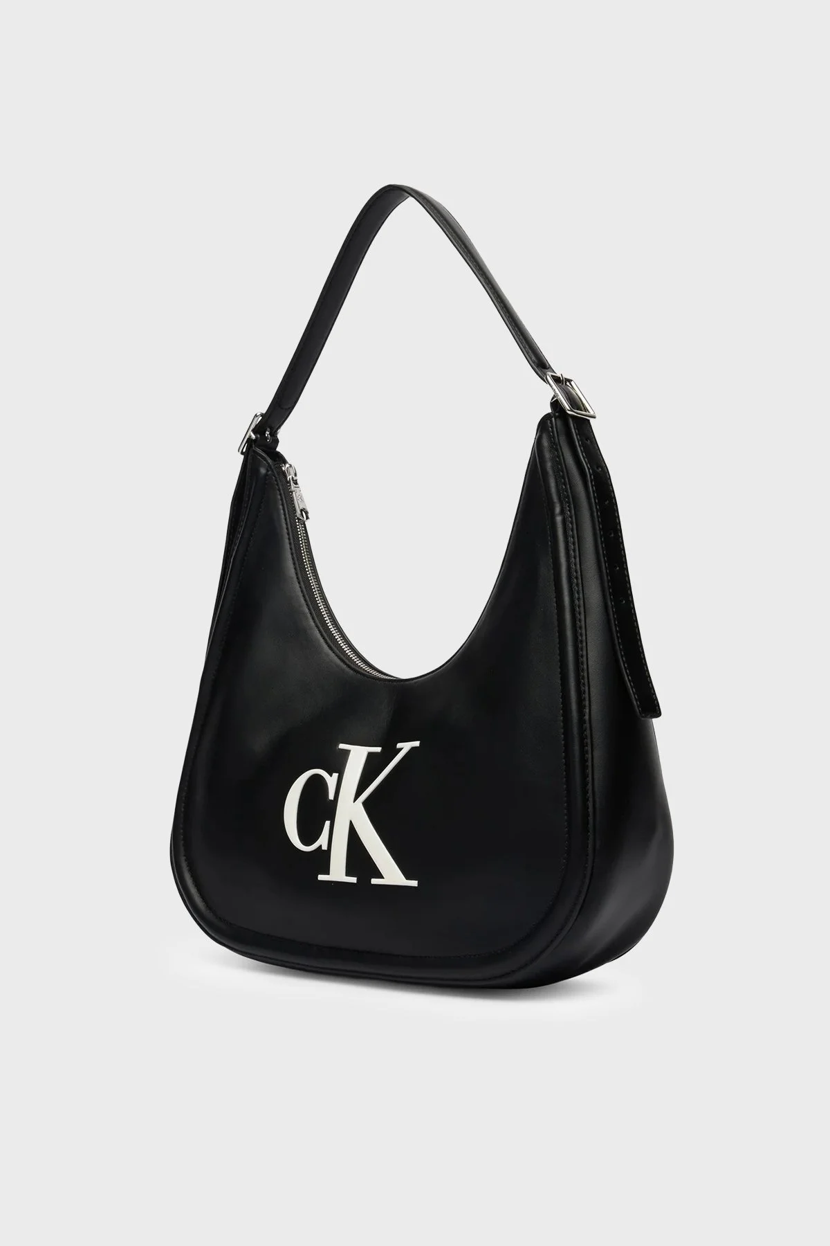 Calvin Klein Logolu Ayarlanabilir Askılı LV04F3427G3L2 Kadın Çanta LV04F3427G 3L2 SİYAH - 4