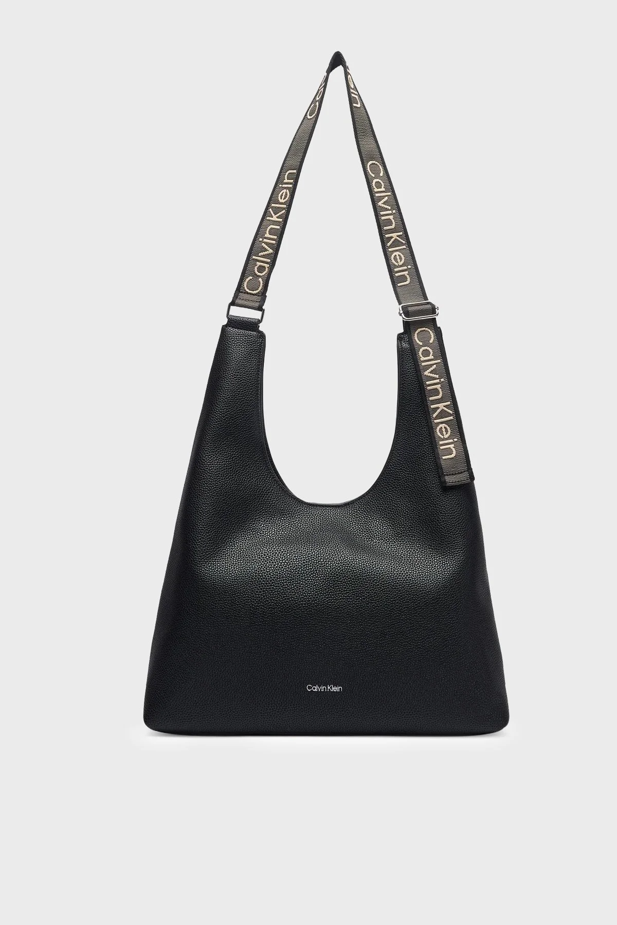 Calvin Klein Logolu Ayarlanabilir Askılı LV04F3643GUB1 Kadın Çanta LV04F3643G UB1 SİYAH - 1