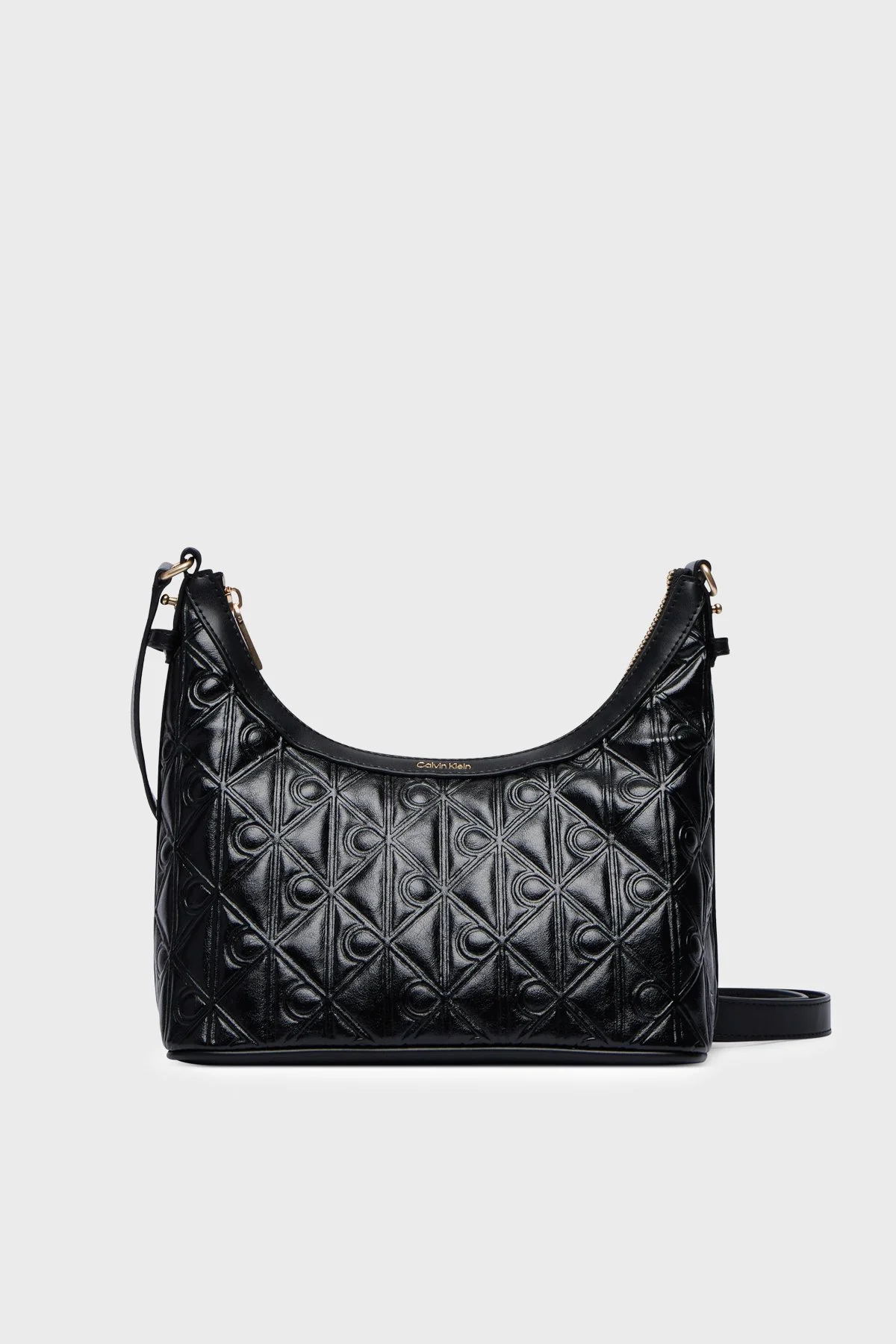 Calvin Klein Logolu Ayarlanabilir Askılı LV04F3874GUB1 Kadın Çanta LV04F3874G UB1 Siyah - 1