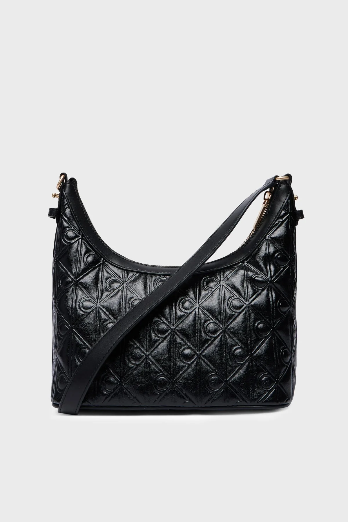 Calvin Klein Logolu Ayarlanabilir Askılı LV04F3874GUB1 Kadın Çanta LV04F3874G UB1 Siyah - 3