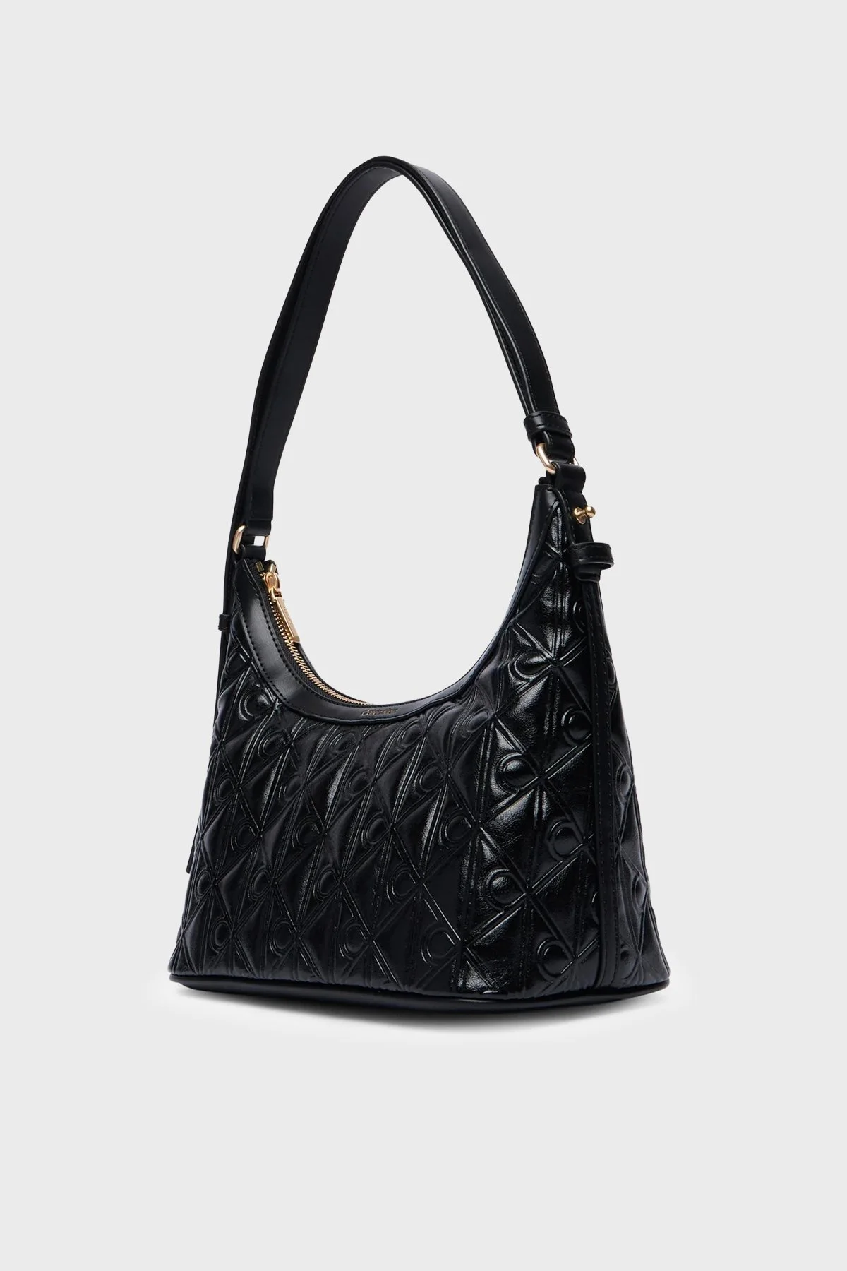 Calvin Klein Logolu Ayarlanabilir Askılı LV04F3874GUB1 Kadın Çanta LV04F3874G UB1 Siyah - 4