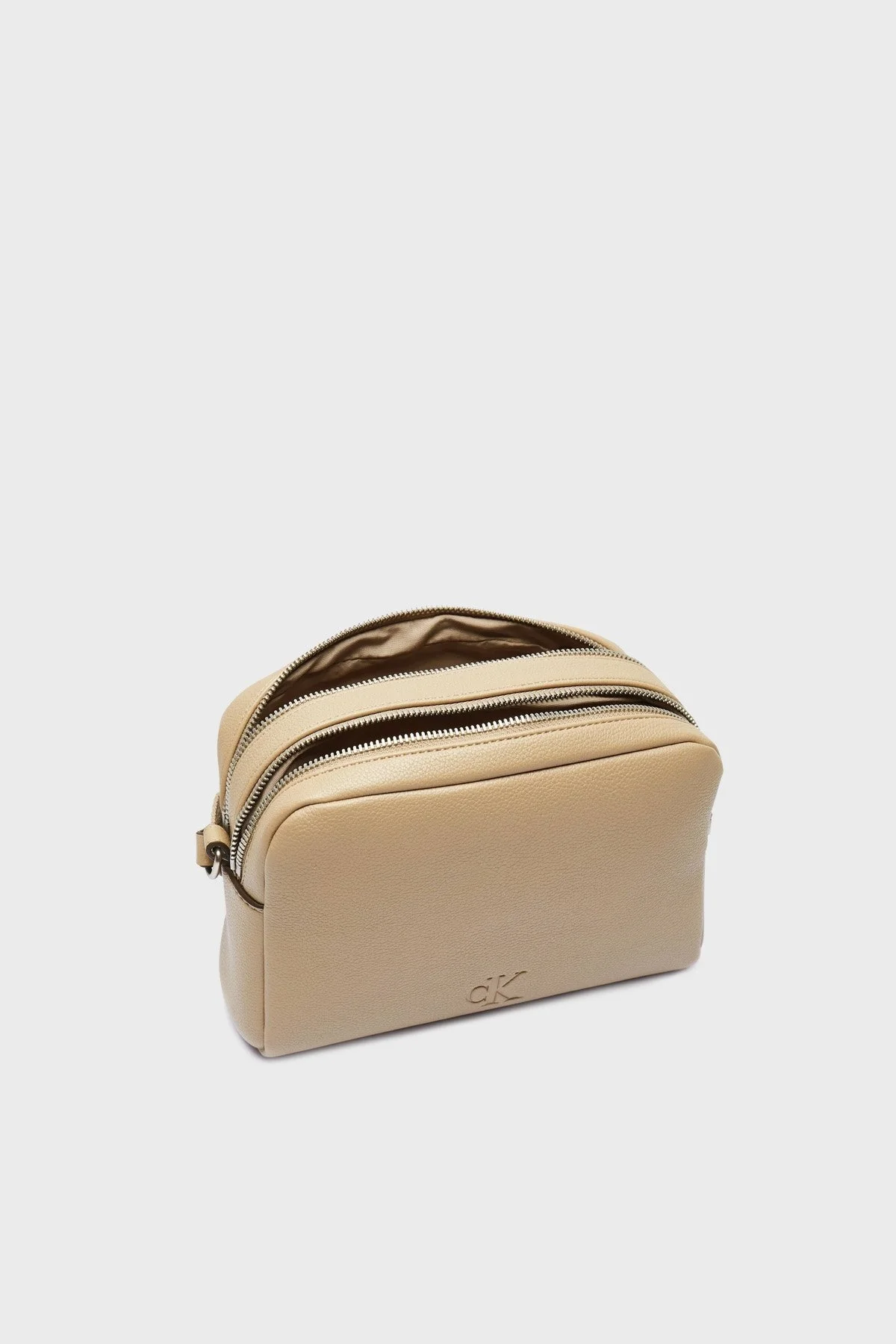 US Calvin Klein Logolu Ayarlanabilir Askılı LV04K3124GPBF Bayan Çanta LV04K3124G PBF BEJ - 11