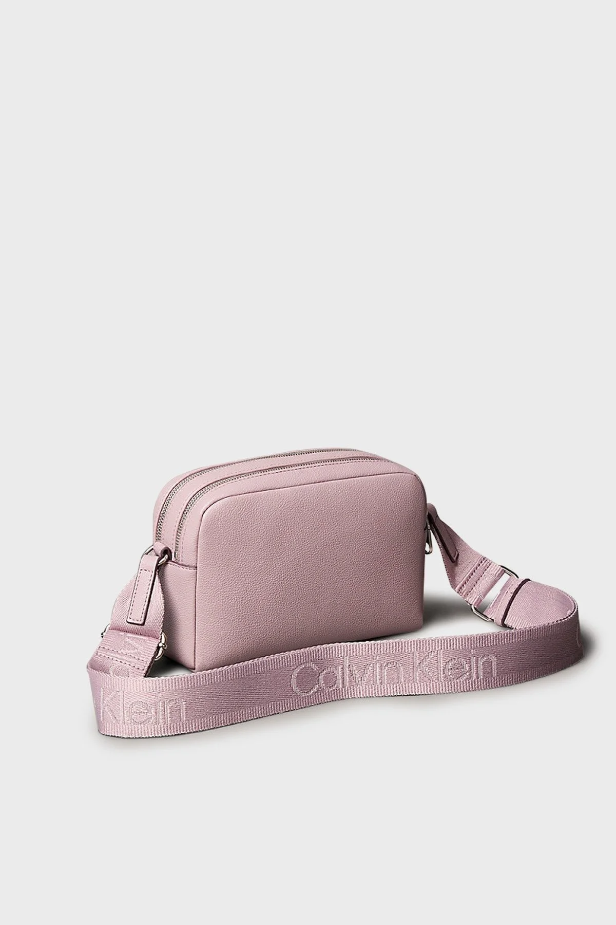 US Calvin Klein Logolu Ayarlanabilir Askılı LV04K3124GT2U Bayan Çanta LV04K3124G T2U PEMBE - 7