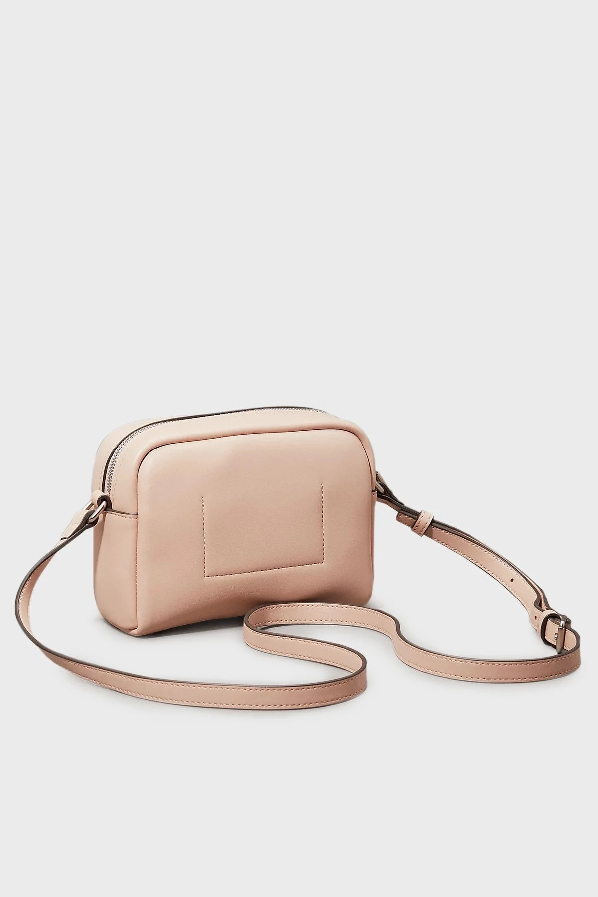 Calvin Klein Logolu Ayarlanabilir Çapraz Askılı K60K6122200JX Bayan Çanta K60K612220 0JX PUDRA - 10