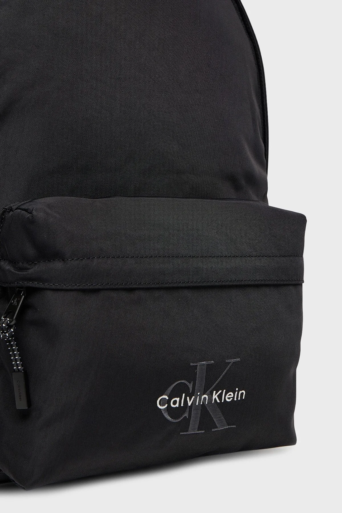 Calvin Klein Logolu Ayarlanabilir Çift Askılı LV04D3114GUB1 Erkek Sırt Çantası LV04D3114G UB1 SİYAH - 6
