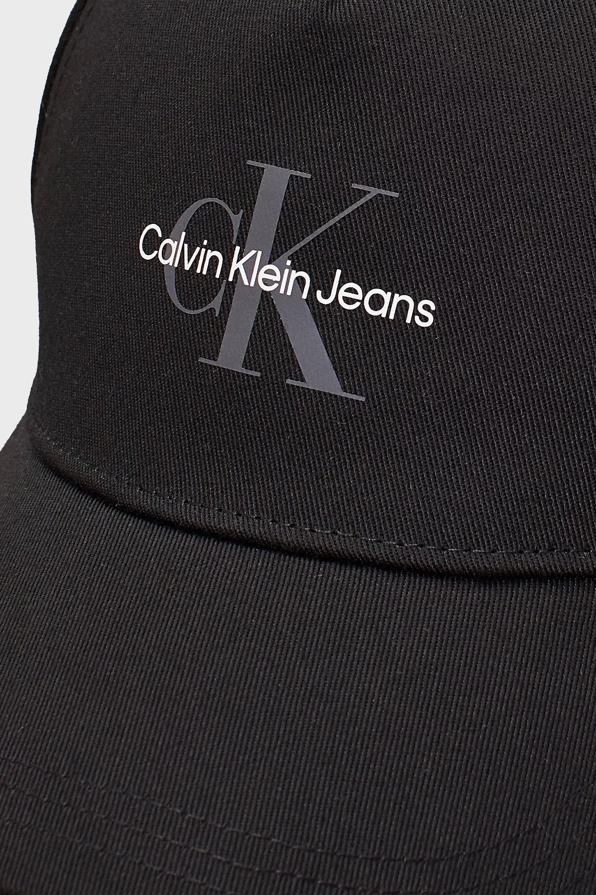 Calvin Klein Logolu Ayarlanabilir K50K512450BEH Erkek Şapka K50K512450 BEH SİYAH - 5