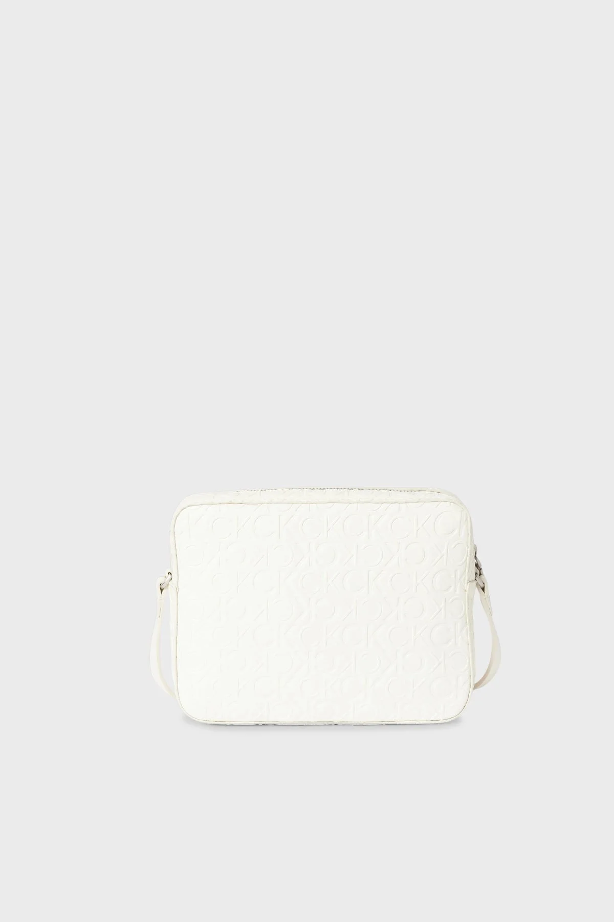 Calvin Klein Logolu Ayarlanabilir Omuz Askılı K60K610921YAL Bayan Çanta K60K610921 YAL BEYAZ - 5