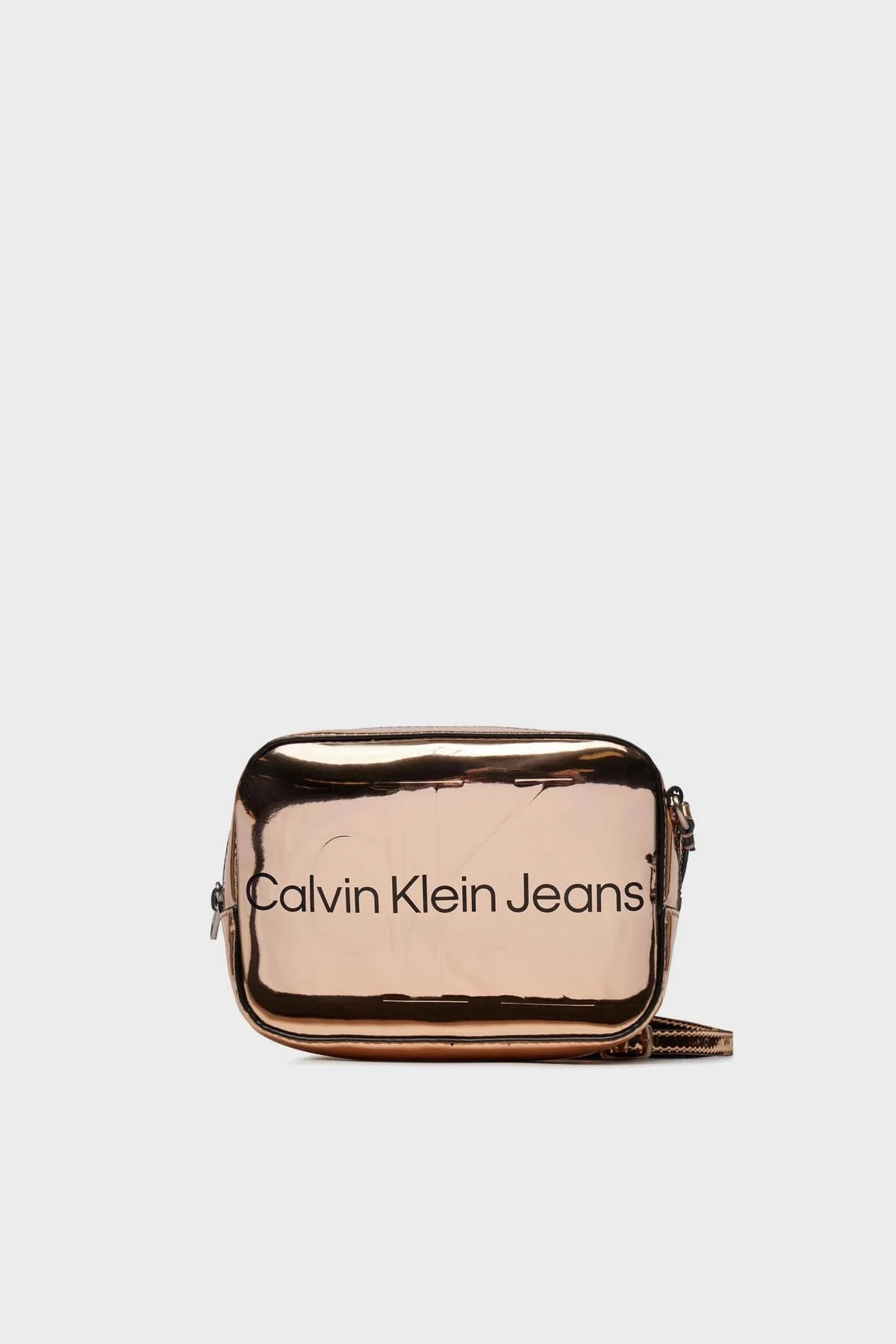 Calvin Klein Logolu Ayarlanabilir Omuz Askılı K60K611859TCY Bayan Çanta K60K611859 TCY GOLD - 1